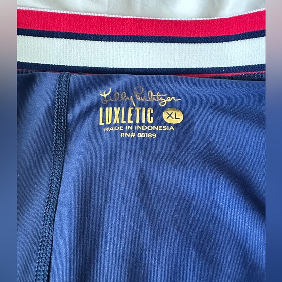 Lilly Pulitzer Makara Skort in Navy, Sz XL - Picture 7 of 8